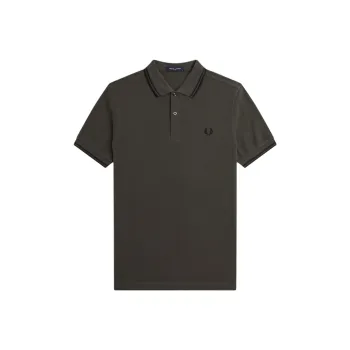 FRED PERRY Logo embroidered Polo Shirt