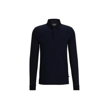 HUGO BOSS SS24 Polo Shirt Men's Dark Blue
