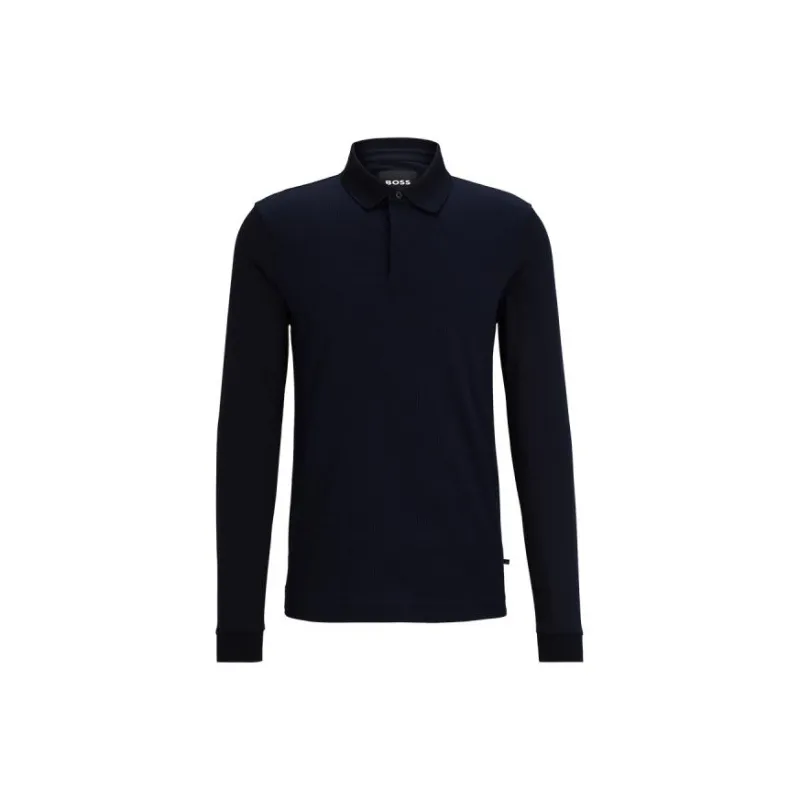 HUGO BOSS SS24 Polo Shirt Men's Dark Blue-0