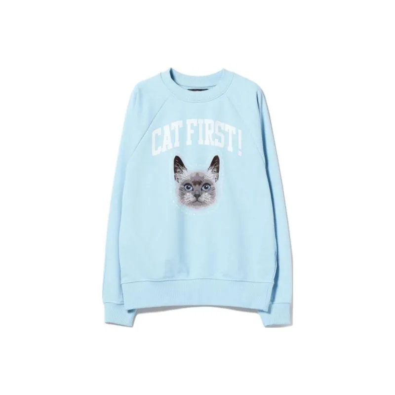 Beams MMTS CAT FIRST Sweatshirt Unisex-4