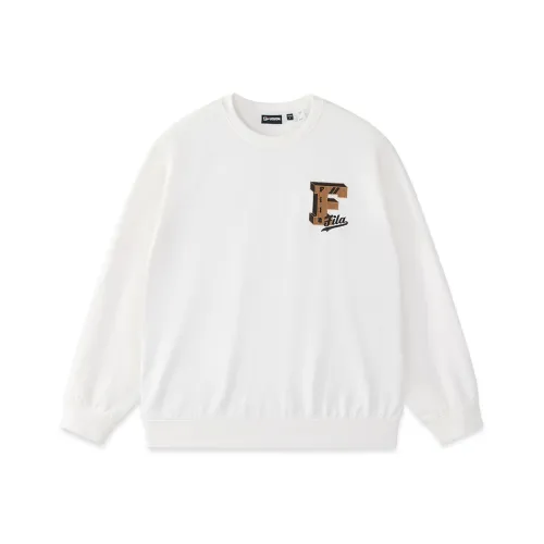 FILA FUSION Sweatshirts Men Cloud White