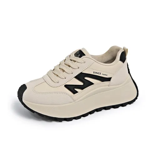 Boogie Bear Height Increasing Low Top Chunky Sneakers Women's