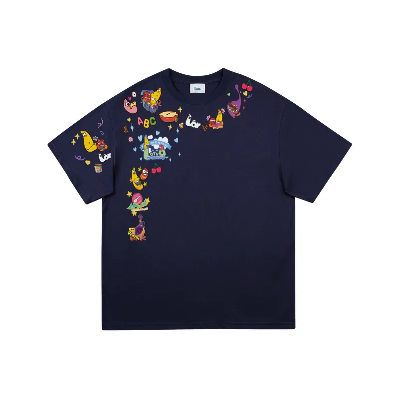 COMIC LARVA T Shirts Unisex-11