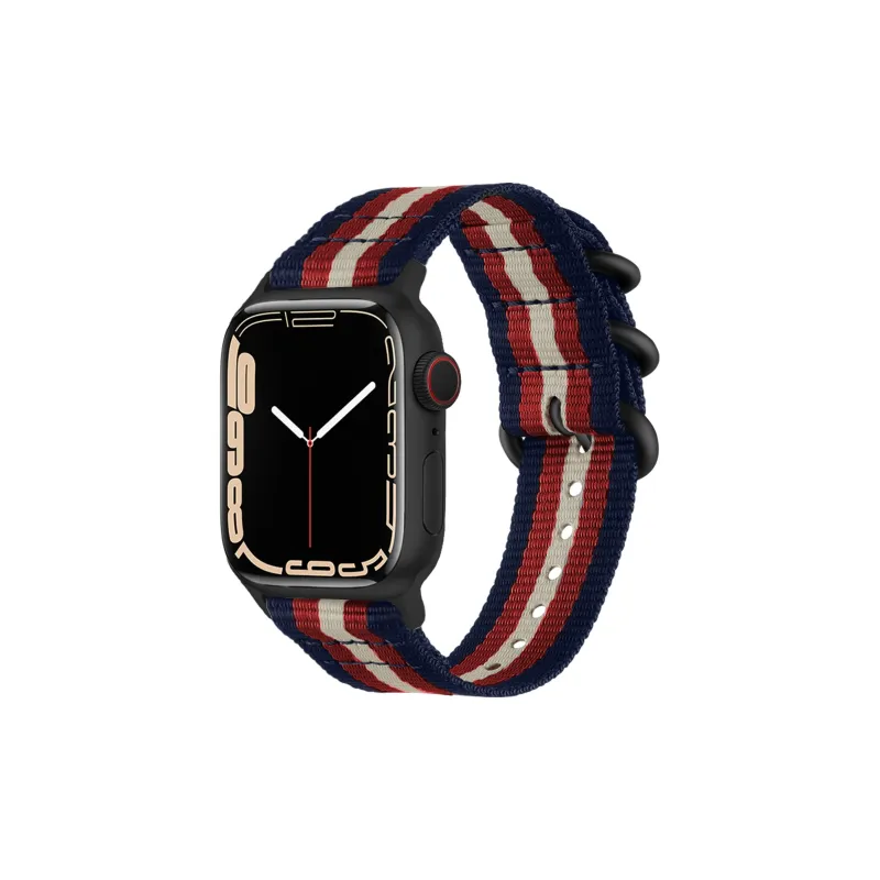 DUALMM Apple Compatibility Watch Band 225mm 38/40/41/42/44/45/49MM Nylon Material-27
