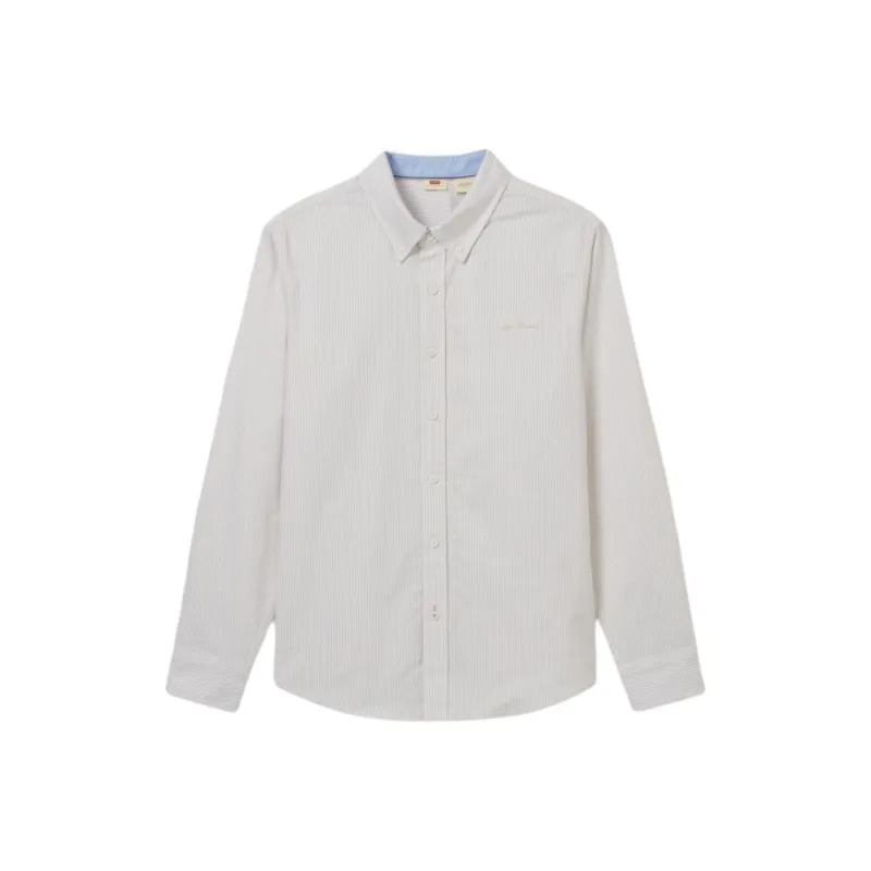Levis Shirts Men Umber White-0