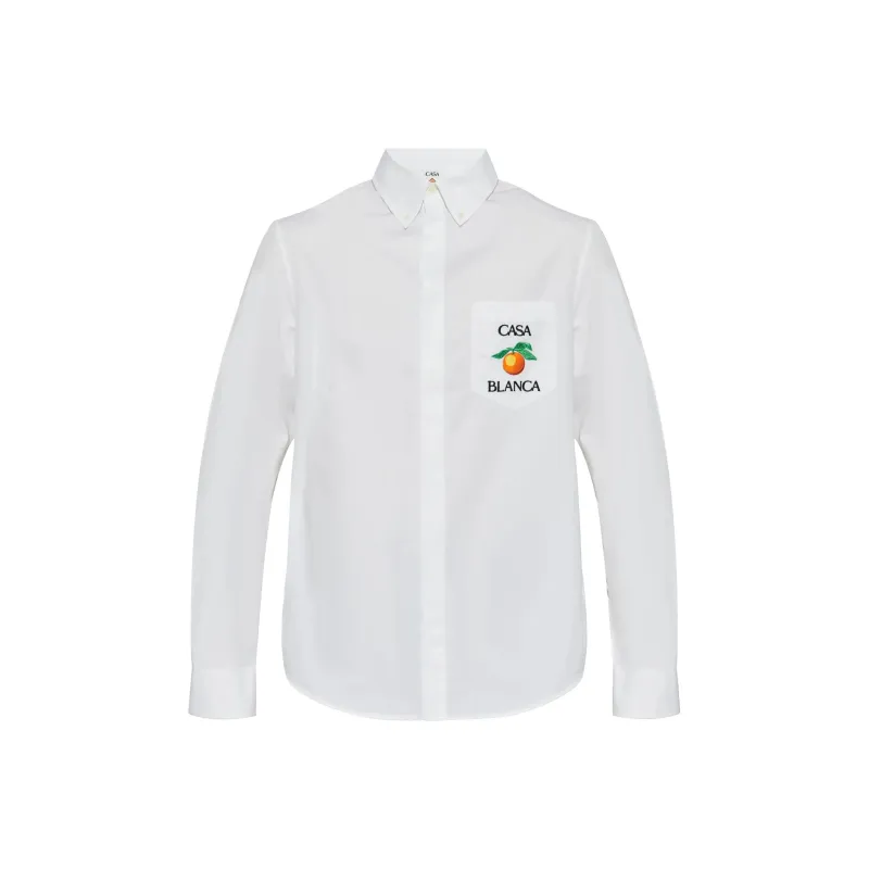 CASABLANCA Embroidered Shirt-0