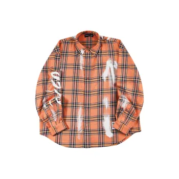 DANGEROUSPEOPLE Shirts Men Orange
