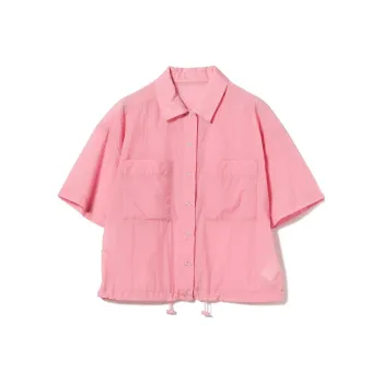 Beams Shirts Unisex Pink