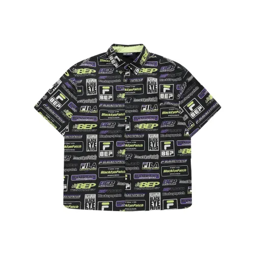 FILA FUSION SS23 Shirt Men's Black