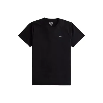 Hollister T Shirts Men Black
