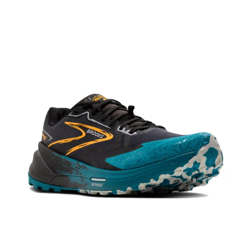 Brooks Cushioning, Wear Resistant Low Top Casual Trail Running Shoes Men's Black-2