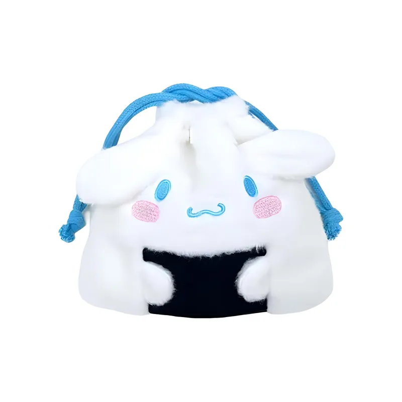 Sanrio Onigiri Collection Cinnamoroll Drawstring Pocket Doll Products-0