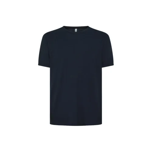 SUN68 T Shirts Men Blue
