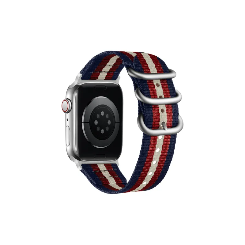 DUALMM Apple Compatibility Watch Band 225mm 38/40/41/42/44/45/49MM Nylon Material-30