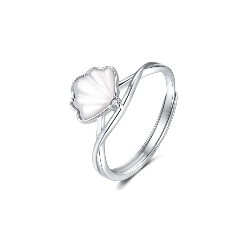 LAOMIAO 925 Sterling Silver Case Rings Women's-0