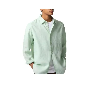 UNIQLO Shirt Unisex Light Green