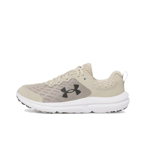 Under Armour Charged Assert 10 Cushioning Slip Resistant Low Top Running Shoes Men's Brown