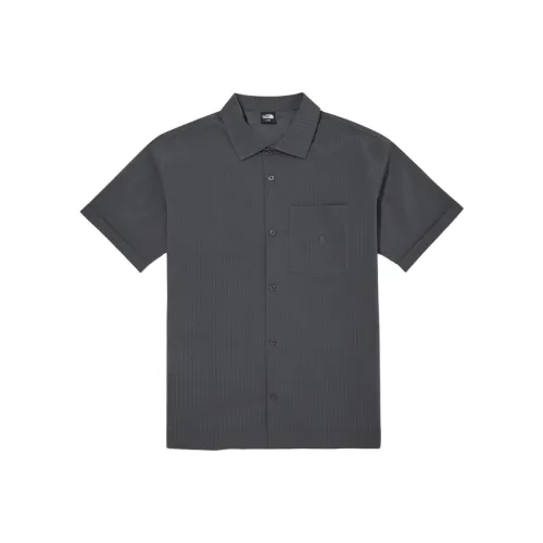 THE NORTH FACE City Chiller S/S Shirts Shirt Men's Dark Gray