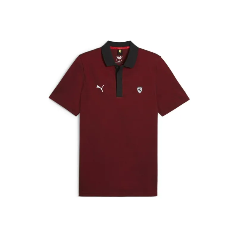 PUMA Polo Shirts Men Burgundy-0