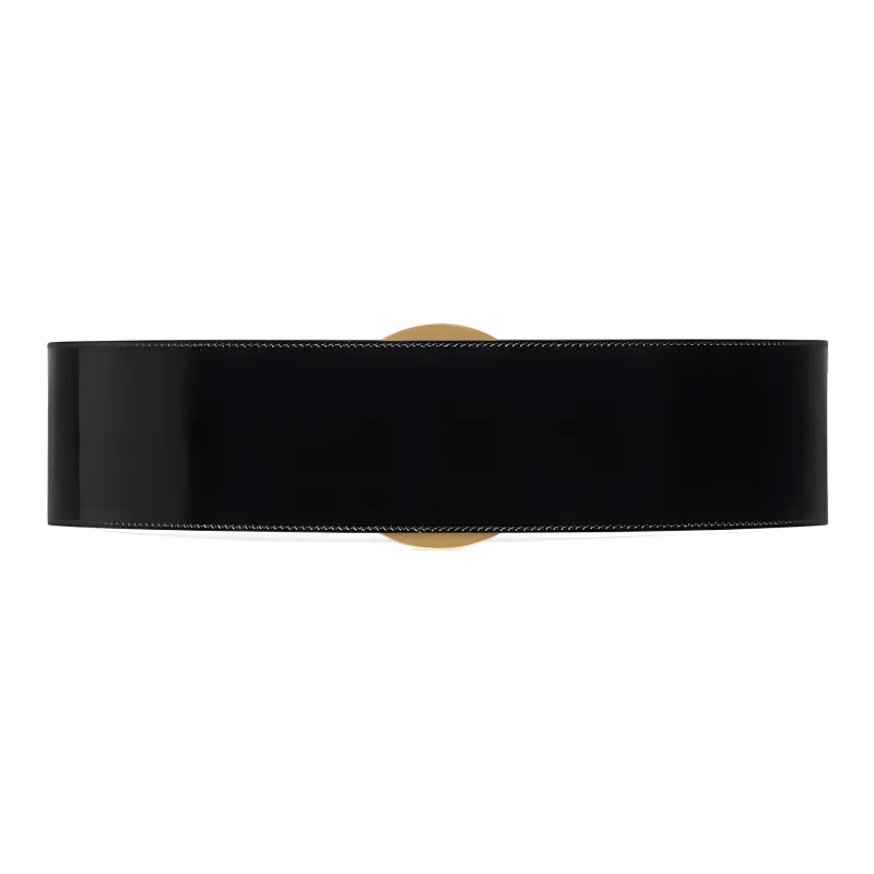 GUCCI Blondie Leather Belts Women's Black-1