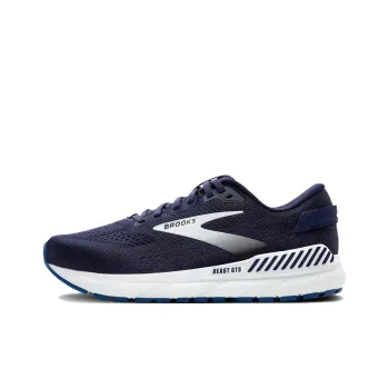 Brooks Abrasion Resistant Shock Absorbers Low Top Casual Running Shoes Unisex Dark Marine Blue