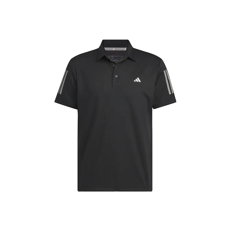 Adidas AEROREADY 3 Stripes Polo Shirt Polo Shirt Men's Black-0