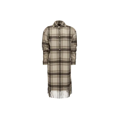 Polo Ralph Lauren Long-Sleeved Dresses Women's Light Brown