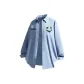 Blue (Long-Sleeved-6061)