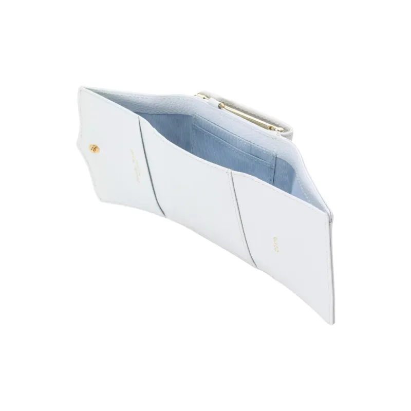 Disney Cow Leather Wallet Women's White-2