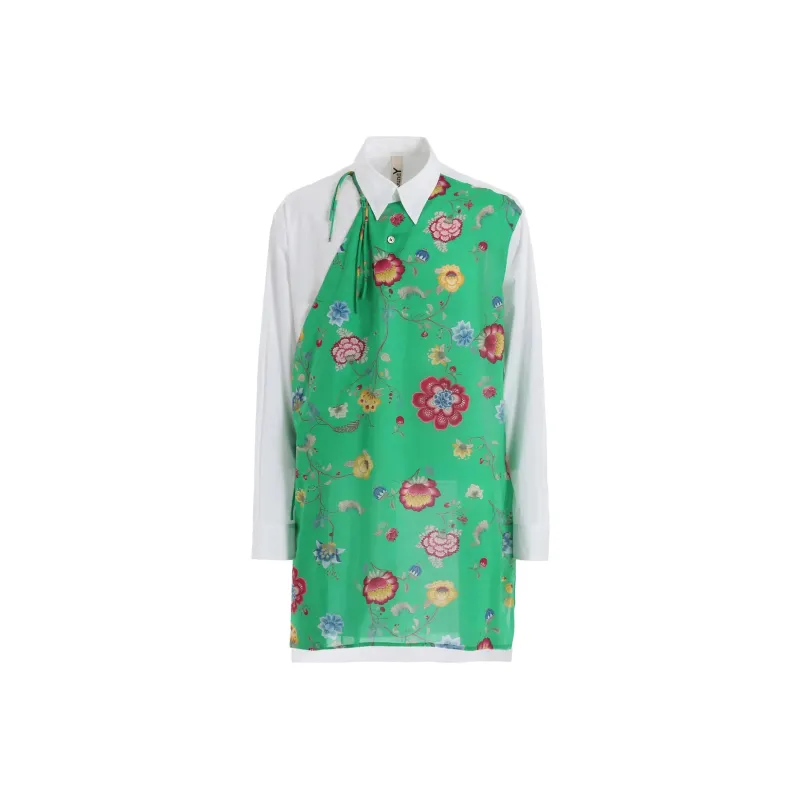 Yohji Yamamoto Ground Y SS25 Shirt Unisex Green-0
