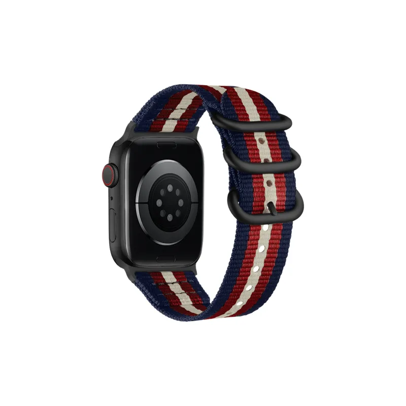 DUALMM Apple Compatibility Watch Band 225mm 38/40/41/42/44/45/49MM Nylon Material-28