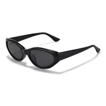 Sagawa Plate Frame Cat Eye Sunglasses Unisex