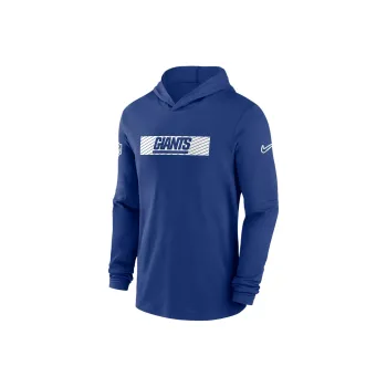 Nike New York Giants Sideline Men's Nike Dri FIT Nfl Long Sleeve Hooded Top