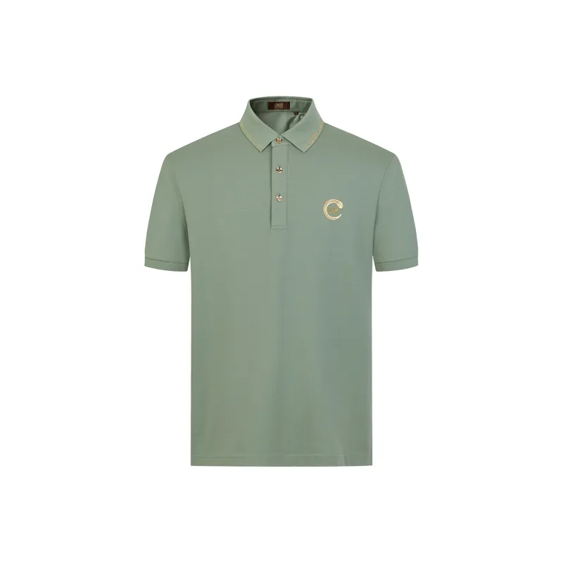 Cavalli Class Polo Shirt Men's Black-8