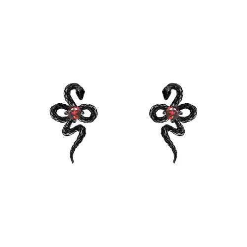 Masw Copper Alloy Stud Earrings Women's