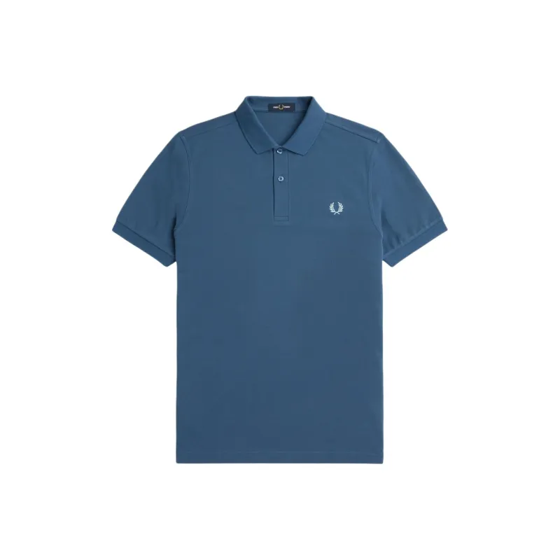 FRED PERRY SS24 Polo Shirt Men's Lake Blue-0
