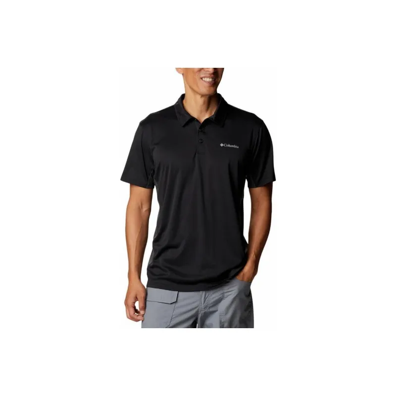 Columbia Polo Shirt Men's Black-0
