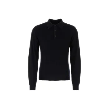 PRADA Polo Collar Drop Shoulder Jumper