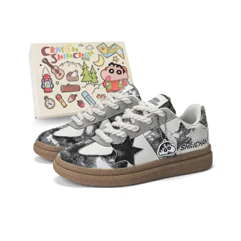 Crayon Shinchan Slip Resistant, Lightweight, And Breathable Low Top Skateboard Shoes Unisex