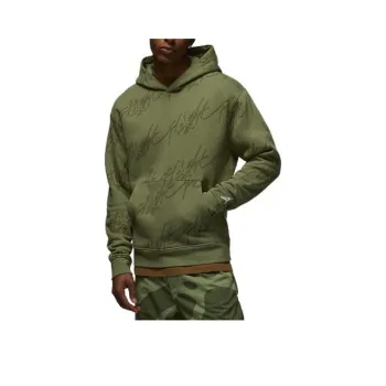 Jordan Essentials Sweatshirt Men's Olive Green