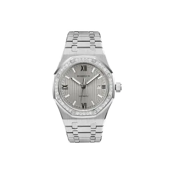 ROERDUM God Of War Series Mechanical Movement Stainless Steel Watchband Watch Men's Watches Gray Dial