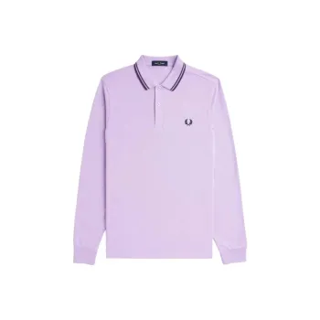 FRED PERRY Polo Shirt Men's Purple