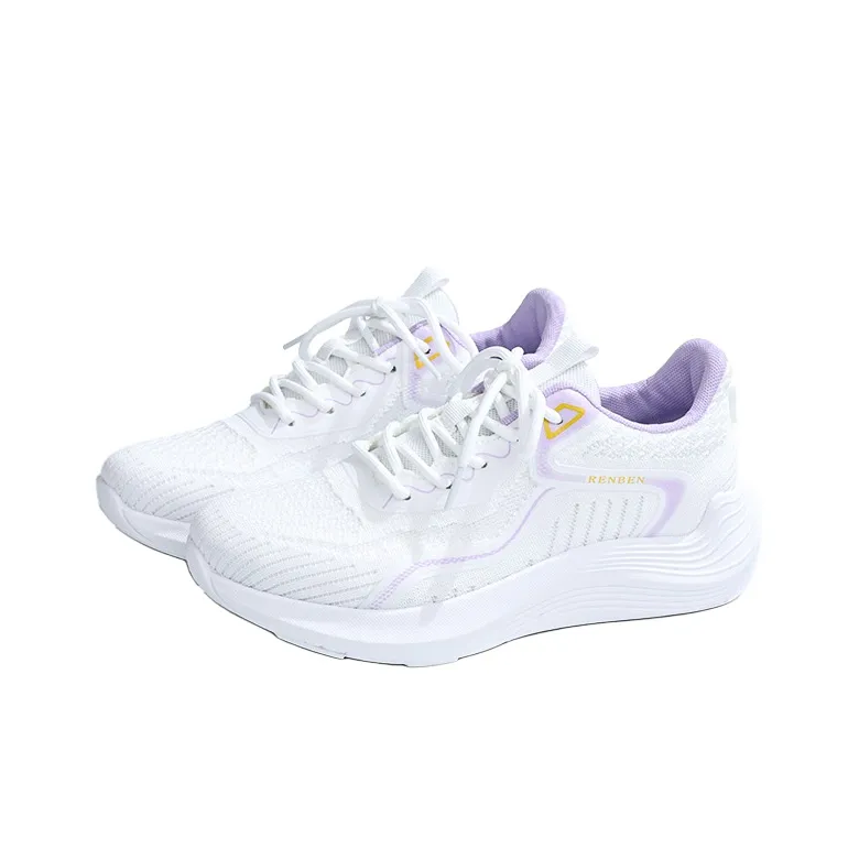 RENBEN Running Shoes Women's Low Top Purple-2