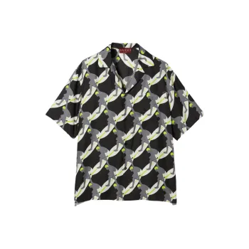 GUCCI SS25 Shirt Men's Black White