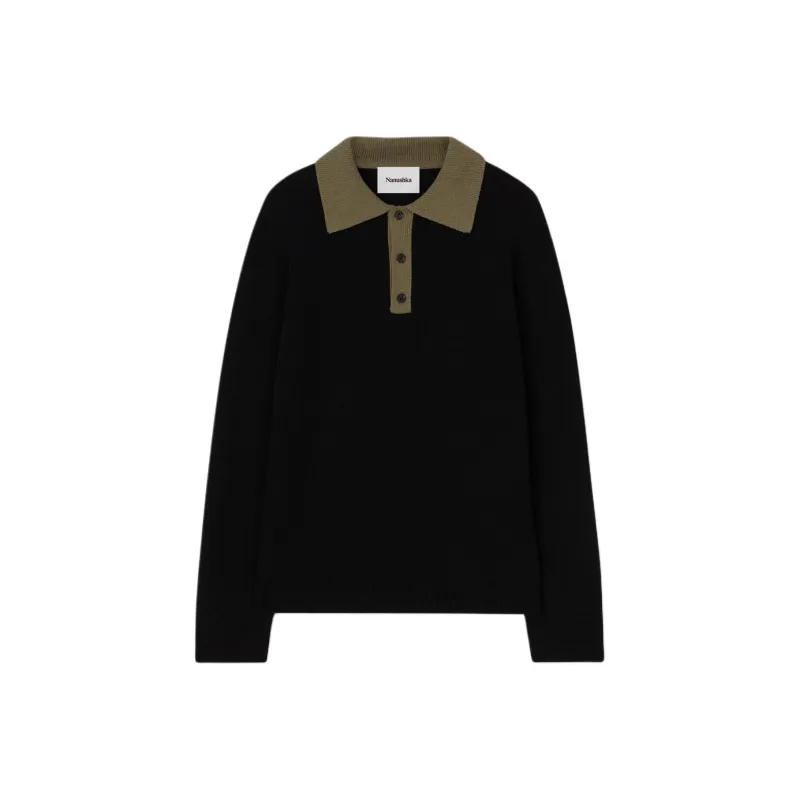 NANUSHKA Polo-neck Knitted Jumper-0