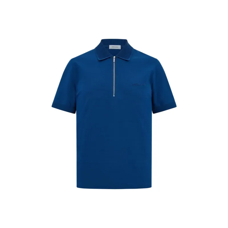 Ferragamo Logo embroidered Polo Shirt-0
