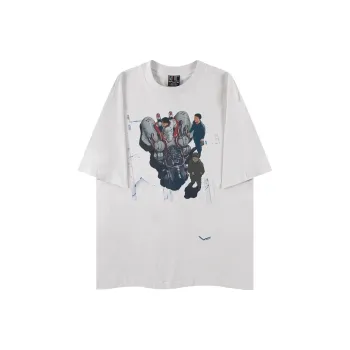 PAINT STAIN T Shirt Unisex White
