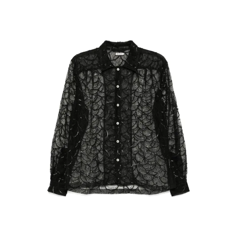 BODE Pewter Shoal Shirt-0