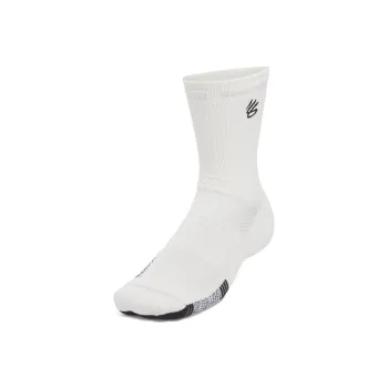 Under Armour Playmaker Mid Calf Socks Unisex 1 Pack White