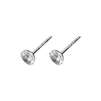 UABA 999 Fine Silver Stud Earrings Unisex